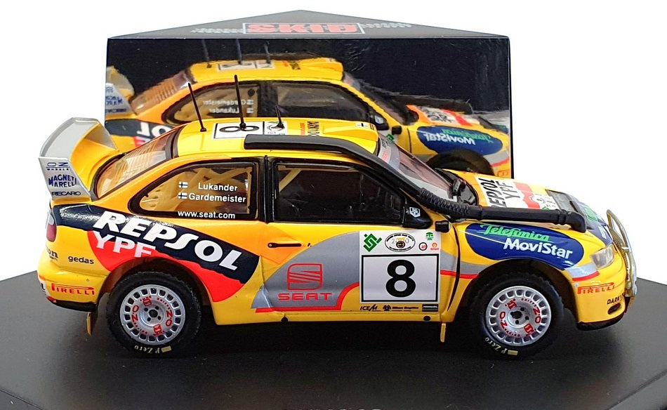 Skid 1/43 Scale SKM163 - Seat Cordoba WRC E2 Repsol Safari Rally 2000