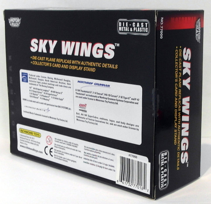 Motormax Skywings 1/100 Scale 77018 - F-104 Starfighter With Display Stand