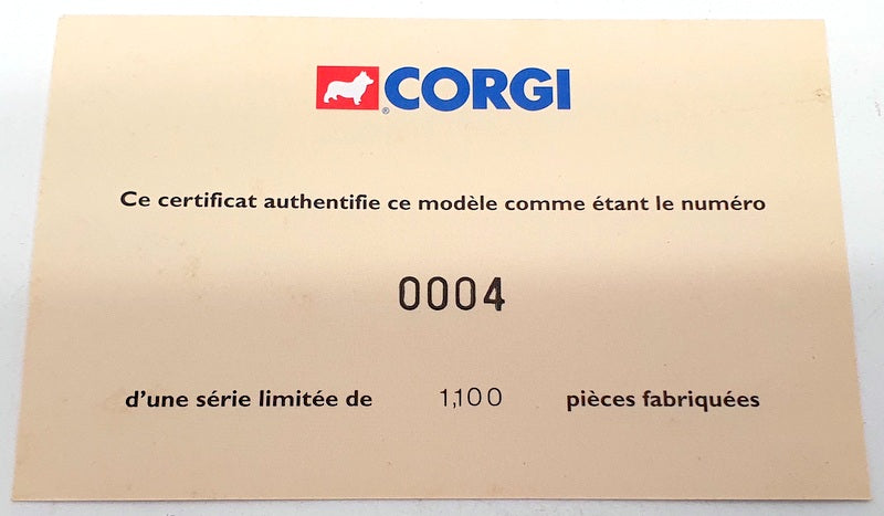 Corgi 1/50 Scale 74602 - Citroen Type 55 Semi Citerne Fuehauf Shell Cert No.4