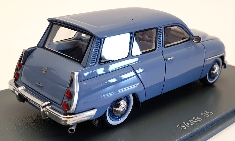Neo Models 1/43 Scale Model Car NEO43655 - Saab 95 - Blue