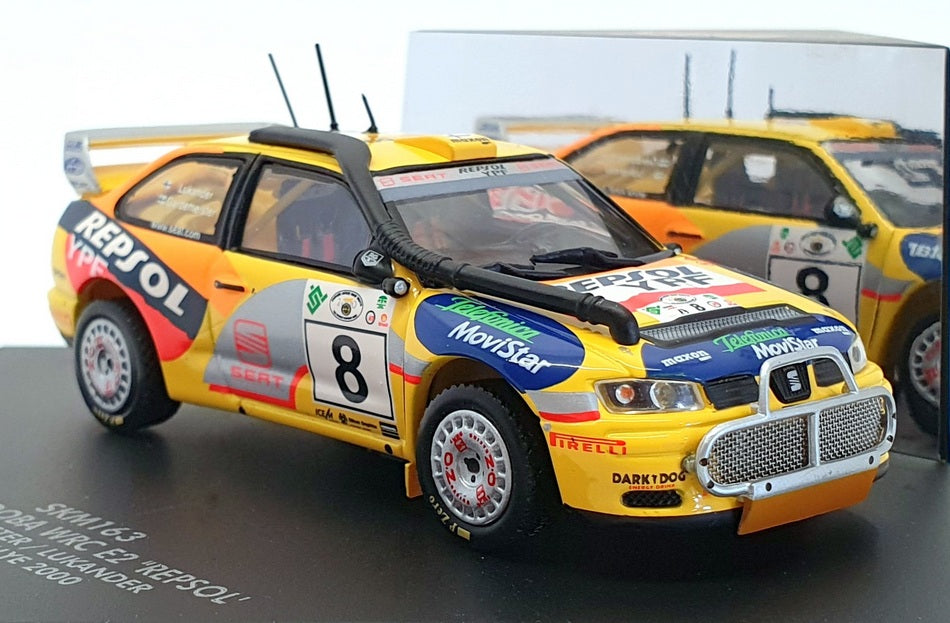 Skid 1/43 Scale SKM163 - Seat Cordoba WRC E2 Repsol Safari Rally 2000