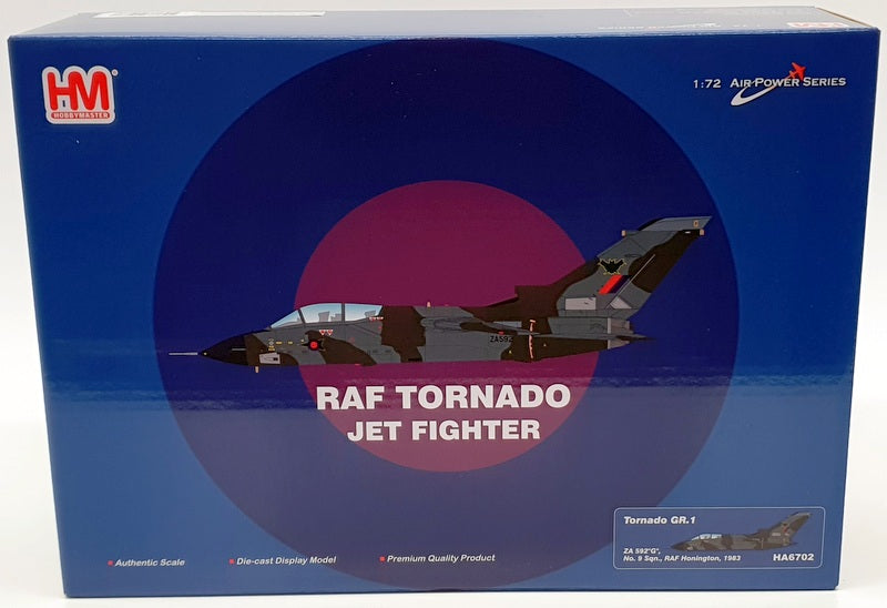 Hobby Master 1/72 Scale HA6702 - Tornado GR1. ZA 592G No9 Sqn RAF Honington 83