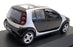 Schuco 1/43 Scale Model Car 0021091 - 2004 Smart Forfour - Jet Black