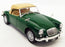 Triple 9 1/18 Scale Diecast T9-1800165 - MGA MKI Twin Cam Closed - Green