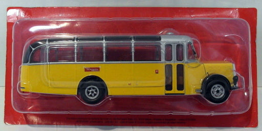 Atlas Editions 1/43 Scale MAG HC05 - Saurer L4C 1959 - Swiss PTT - Yellow