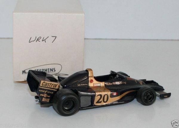 WESTERN MODELS SIGNED 1st VERSION - 1/43 SCALE WRK7 1977 WOLF WR1 #20 SCHECKTER