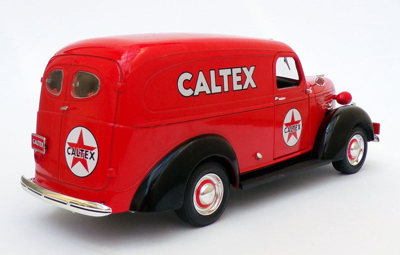 Greenlight 1/24 Scale 18246 - 1939 Chevrolet Panel Truck Caltex - Red