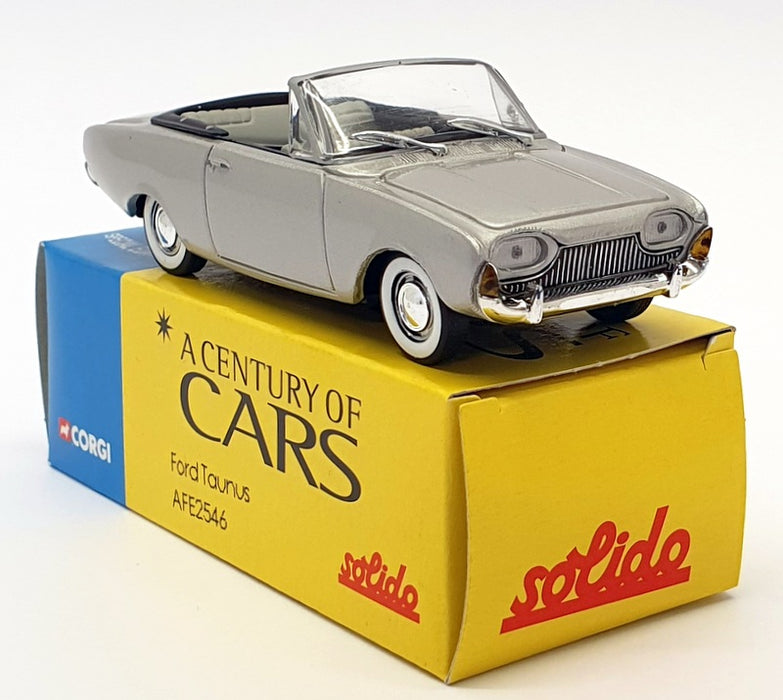 Solido A Century Of Cars 1/43 Scale AFE2546 - Ford Taunus - Silver