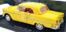 Motormax 1/18 Scale Diecast 73184TC - 1955 Chevy Bel Air Convertible Yellow
