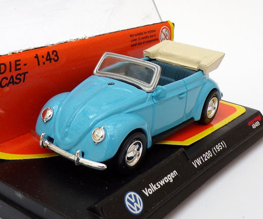 NEW-RAY 1/43 Scale Model Car 48489 - 1951 Volkswagen VW120 - Blue