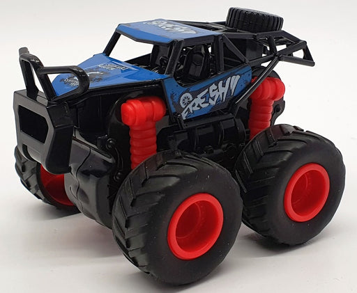 Kandy Toys 12cm Long TY3509 - Rock Crawlers 4WD Power Friction Power - Blue