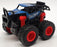 Kandy Toys 12cm Long TY3509 - Rock Crawlers 4WD Power Friction Power - Blue