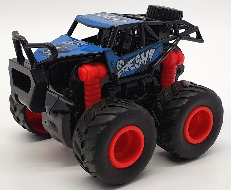 Kandy Toys 12cm Long TY3509 - Rock Crawlers 4WD Power Friction Power - Blue