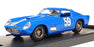 Bang 1/43 Scale 7096 - Ferrari 250 GT 1958 Tour De France - #59 Blue