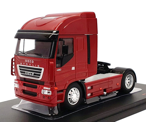 Ixo 1/43 Scale Diecast TR086 - 2012 Iveco Stralis Truck - Deep Red