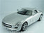 Atlas 1/43 Scale Die-cast metal model - Mercedes Benz SLS AMG Silver