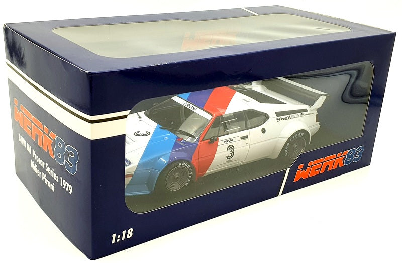 Werk83 1/18 Scale Diecast W1803006 - BMW M1 Procar #3 D.Pironi