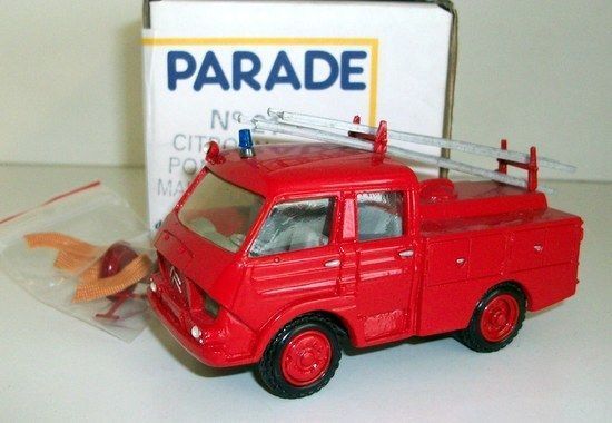 PARADE MODELS 1/50 - NO.21 CITROEN 350 POMPIER P.S MAHE: LABROSSE - FIRE ENGINE