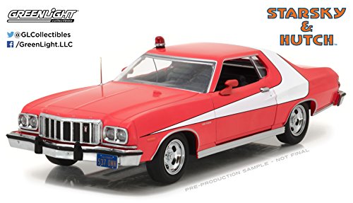 Greenlight 1/24 Scale 84042 - 1976 Ford Gran Torino - Starsky & Hutch Model Car