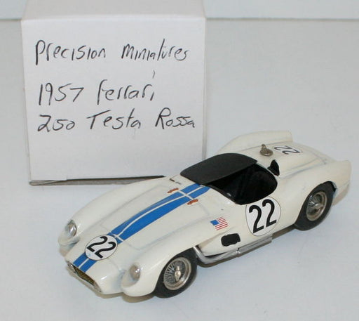 PRECISION MINIATURES 1/43  - 1957 FERRARI 250 TESTAROSSA 1980 #22