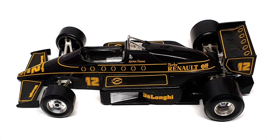 Burago 1/24 Scale 6107 - F1 Lotus 97 Turbo #12 Ayrton Senna - Black