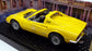 Hot Wheels 1/18 Scale 23920 - 1970 Ferrari 246 Dino GTS Yellow