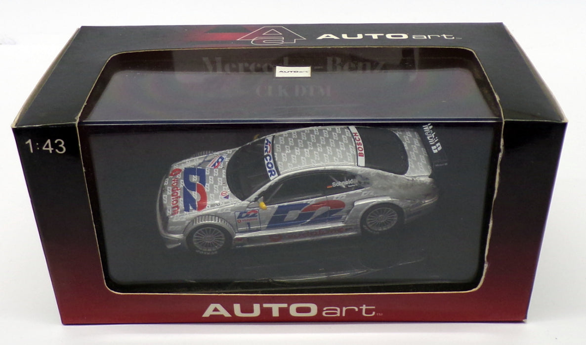 AutoArt 1/43 Scale - 60131 - Mercedes Benz CLK DTM 2001 #1 Bernd Schneider