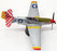Corgi 1/72 Scale AA32212 - P-51D Mustang Tempus Fugit Col W A Daniel