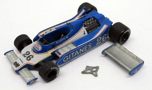 FDS Kits 1/43 Scale White Metal 17OCT17K Ligier JS11 #26 J Laffite Model F1 Car