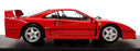KK Scale 1/18 Scale Diecast KKDC180691 - Ferrari F40 - Red
