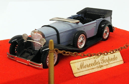 Verem 1/43 Scale Model Car 302 - Mercedes Benz Torpedo - Blue/Black