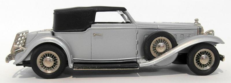 Brooklin 1/43 Scale BRK146 - 1933 Stutz DV-32 Victoria Convertable Silver