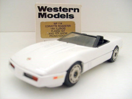 Western Models 1/43 WP114 Corvette Roadster 14th Illinois Toy Show TOY SHOW