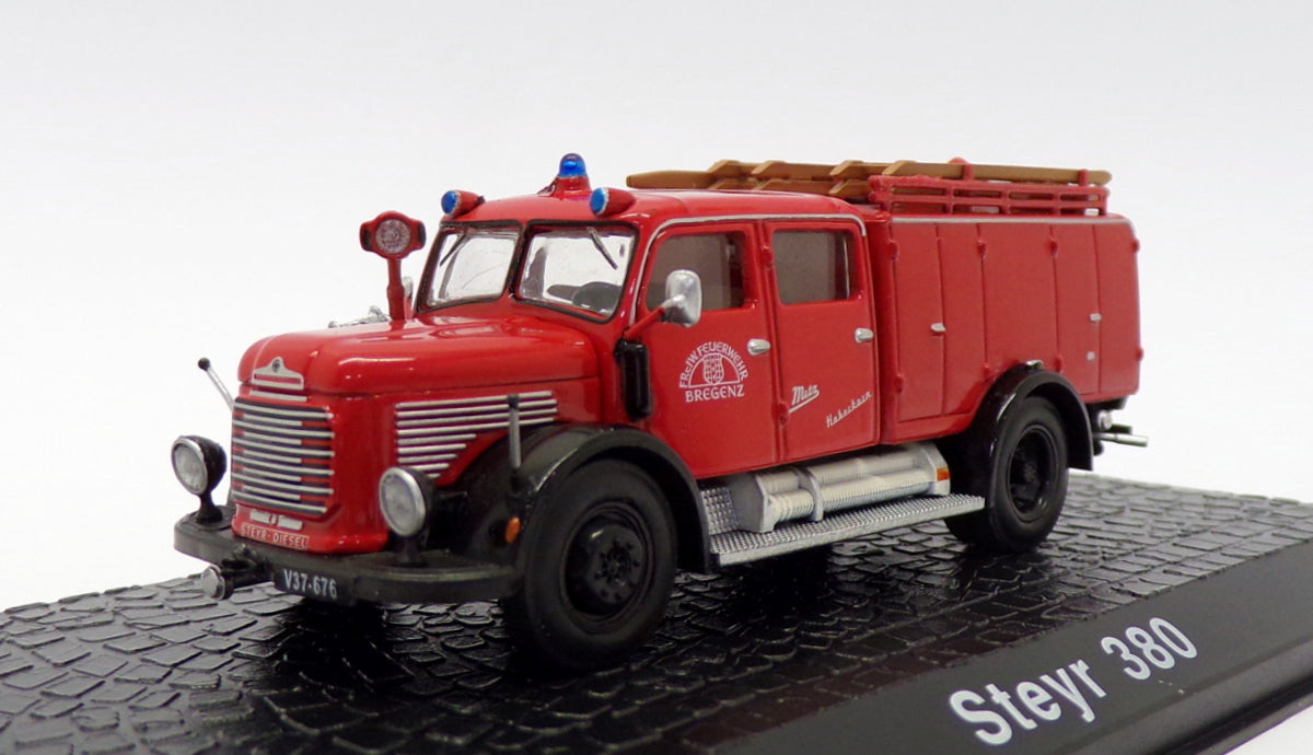 Atlas Editions 1/76 Scale 7147 015 - Steyr 380 - Fire Engine