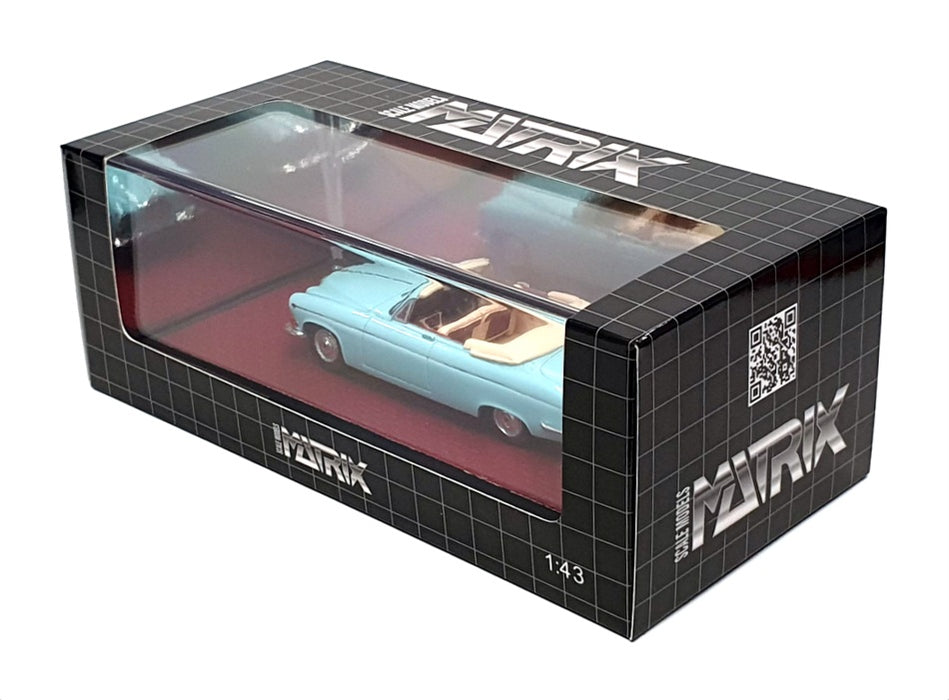 Matrix 1/43 Scale MX41001-191 - 1968 Jaguar 420G Convertible - Blue