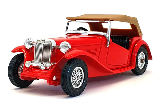Matchbox Models Of Yesteryear Y-8 - 1945 MG TC - Red/Tan