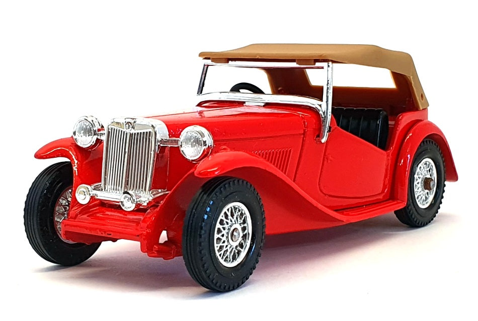 Matchbox Models Of Yesteryear Y-8 - 1945 MG TC - Red/Tan
