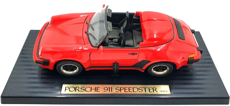 Maisto 1/18 Scale diecast 802B - Porsche 911 Speedster 1989 - Red