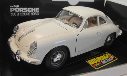 Burago 1/18 scale Diecast - 3021 Porsche 356B Coupe 1962 White