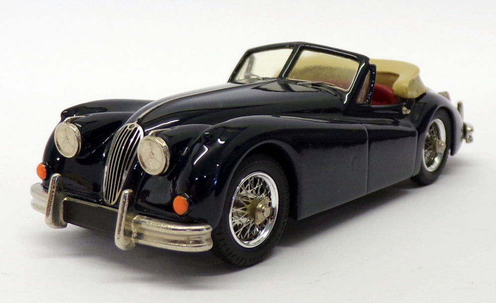 Small Wheels 1/43 Scale SW1 - 1954 Jaguar XK140 - Dark Blue 1 Of 50
