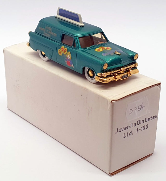 Durham Classics 1/43 Scale D-954 - 1954 Ford Van - Juvenile Diabetes 1 Of 100