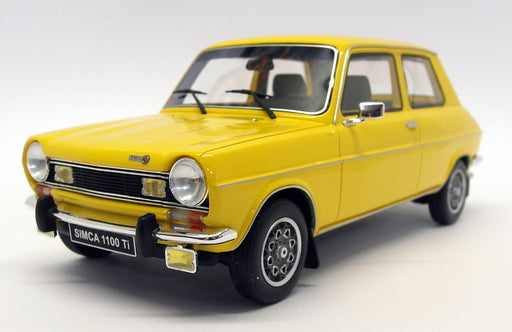 Otto Models 1/18 scale Model Car - OT597 Simca 1100 Ti 1975 Yellow
