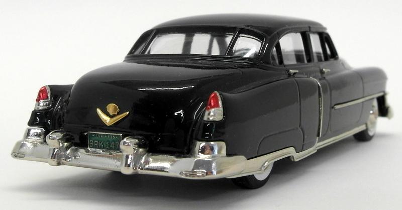 Brooklin Models 1/43 Scale BRK147 - 1952 Cadillac Series 62 4-Dr Sedan - Black