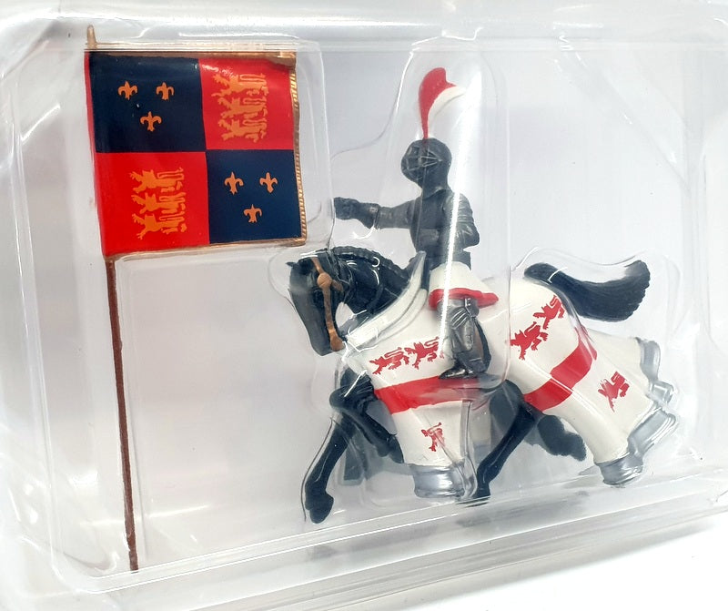Britains 95mm Tall Figurine 41093 - English Standard Bearer Mounted