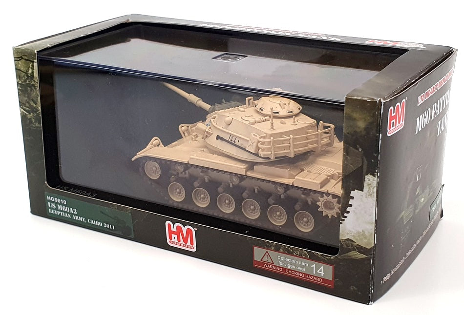 Hobby Master 1/72 Scale HG5610 - US M60A3 Tank Egyptian Army Cairo 2011 Lt Beige
