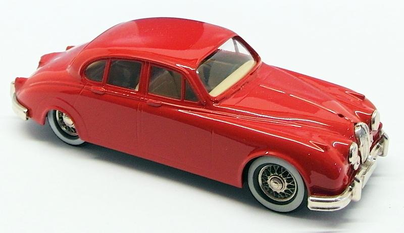 Classic 43 1/43 Scale Model Car 1001 - 1959-67 Jaguar Mk2 Saloon - Red