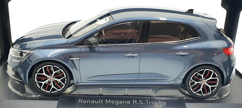 Norev 1/18 Scale Diecast 185390 - Renault Megane R.S Trophy 2019 Titanium Grey