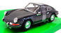 Welly 1/24 Scale Model Car 24087W - Porsche 911 - Dark Grey