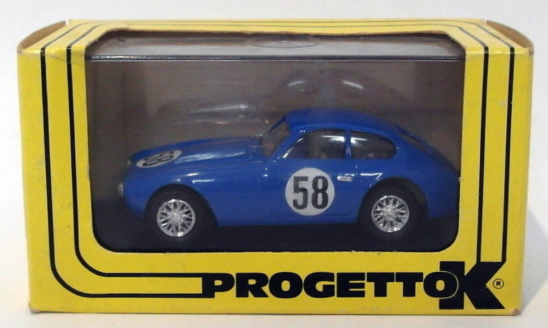 Progetto K 1/43 Scale Diecast 038 - Ferrari 225 Coupe #58 Monaco GP 1952