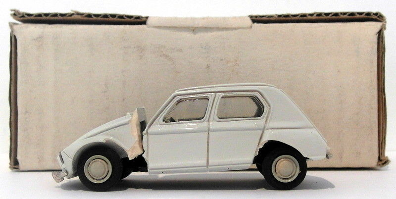 Duvi Models 1/43 Scale Resin 002 - Citroen Dyane - White